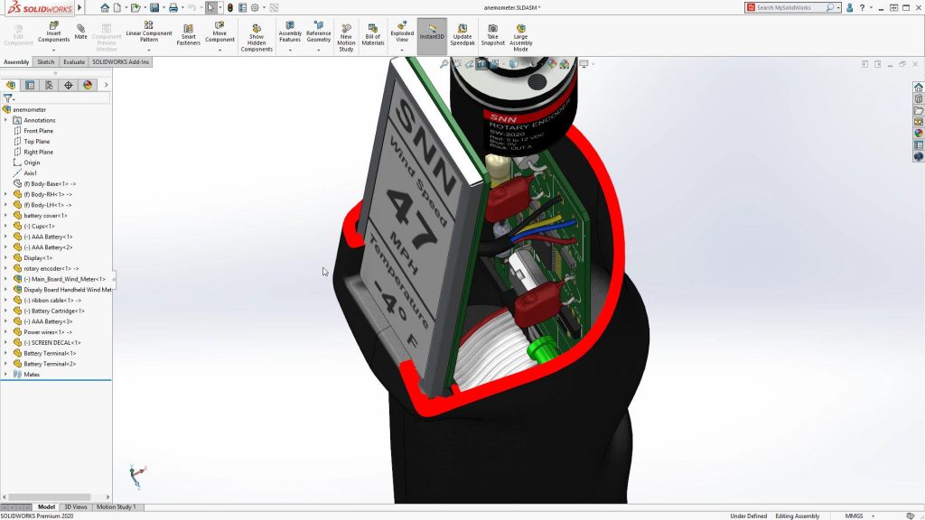 SOLIDWORKS-2020-section-view