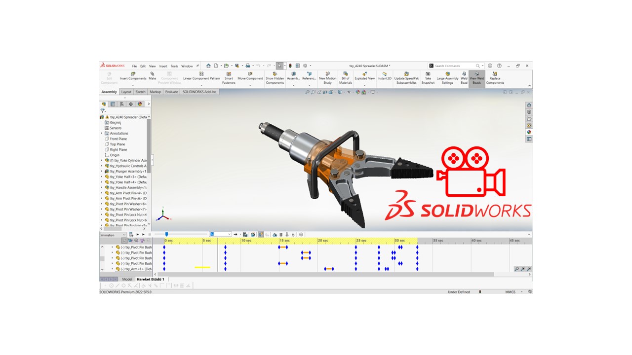 SOLIDWORKS Animasyon Metotları TEKYAZ Blog