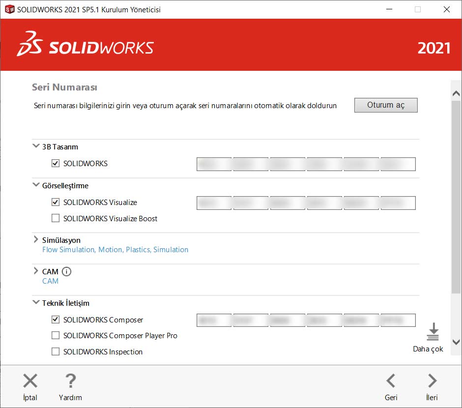 SOLIDWORKS Kurulumu - TEKYAZ Blog