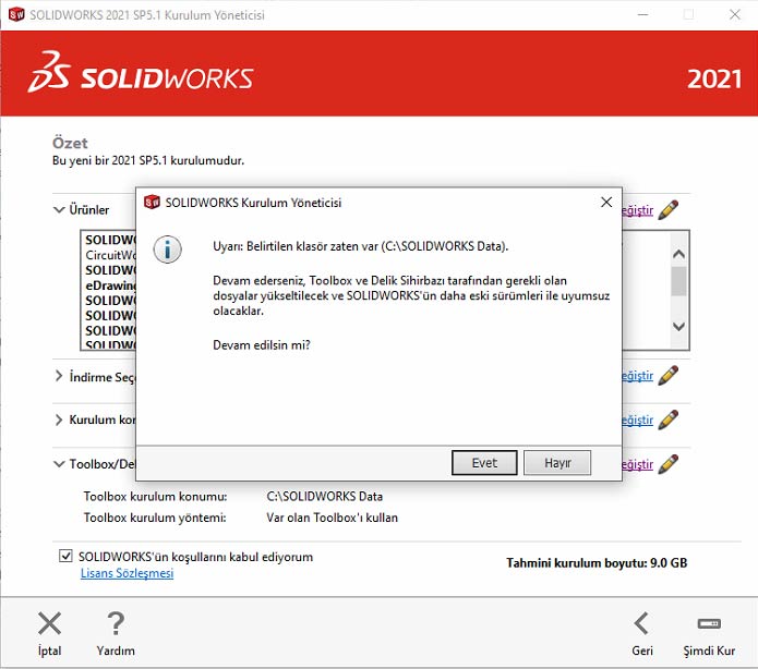 SOLIDWORKS Kurulumu - TEKYAZ Blog