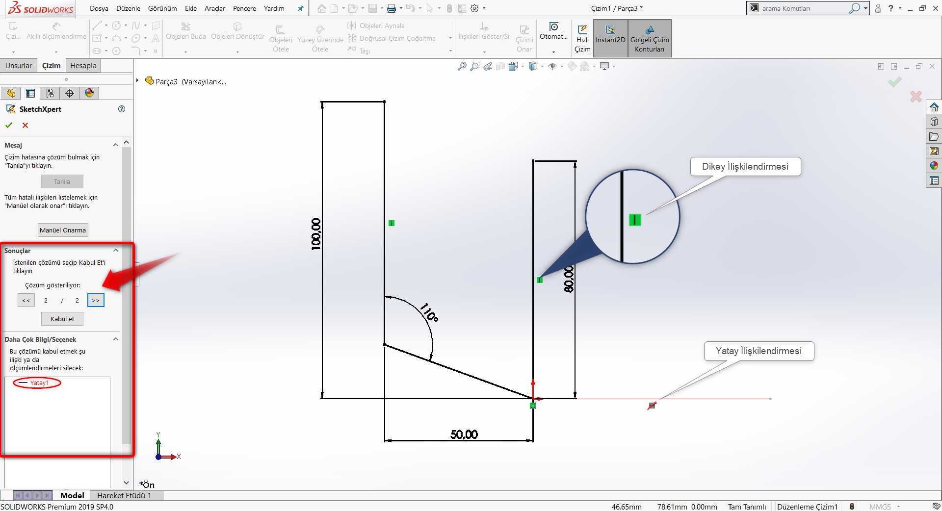 SOLIDWORKS SketchXpert