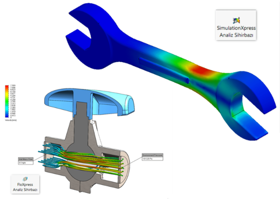 Ücretsiz Analiz Araçları SimulationXpress - FloXpress - TEKYAZ Blog