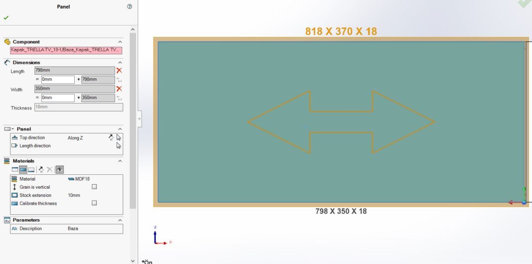 ÖNE ÇIKAN edit panel