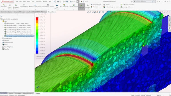 SOLIDWORKS Simulation Mesh İnceleme - 1.Bölüm