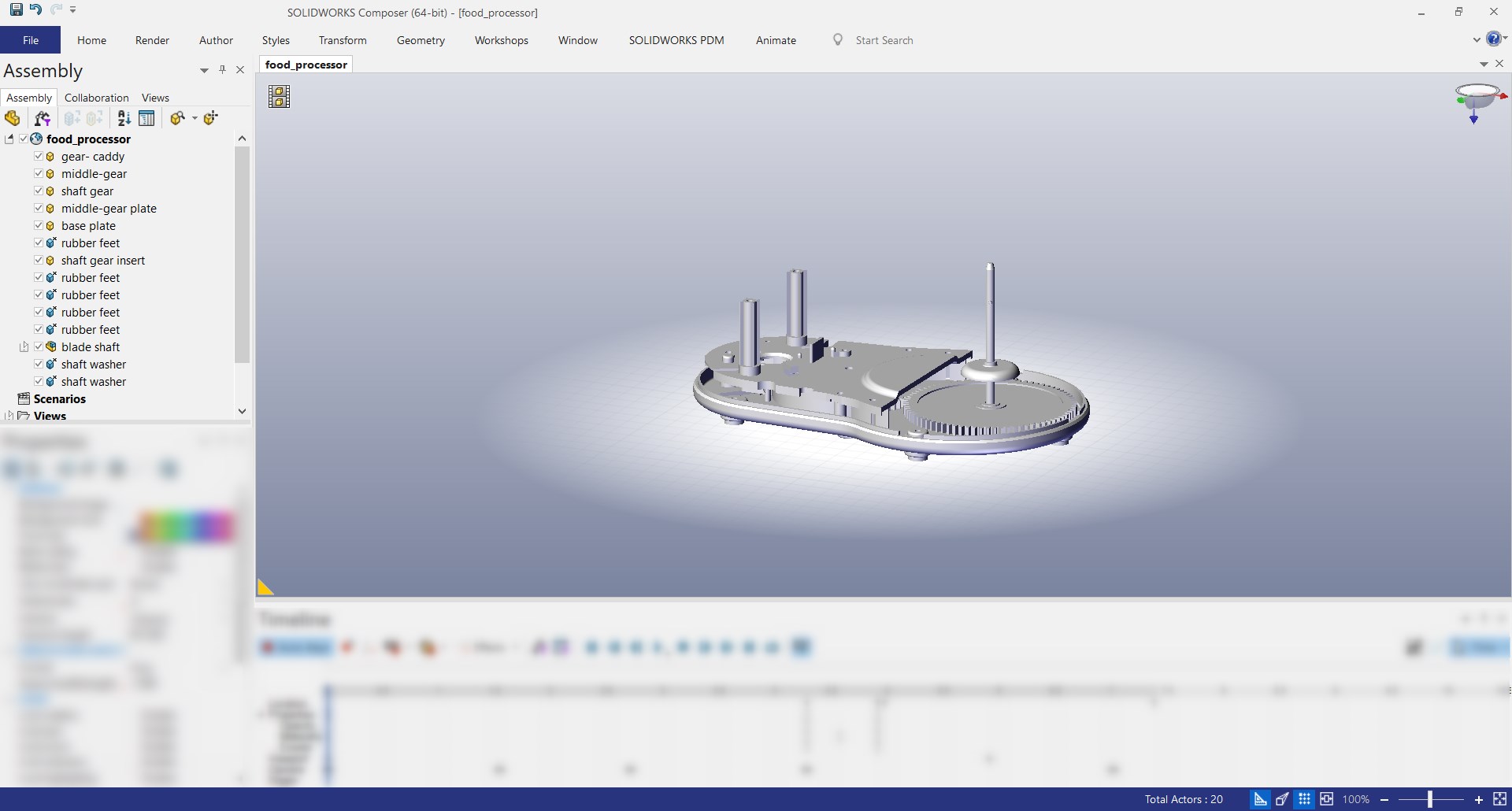 Composer Model Ekranı