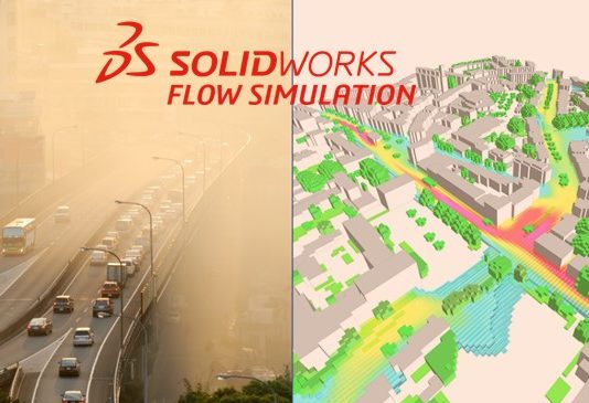 Flow Simulation Hava Kirlilik Analizi