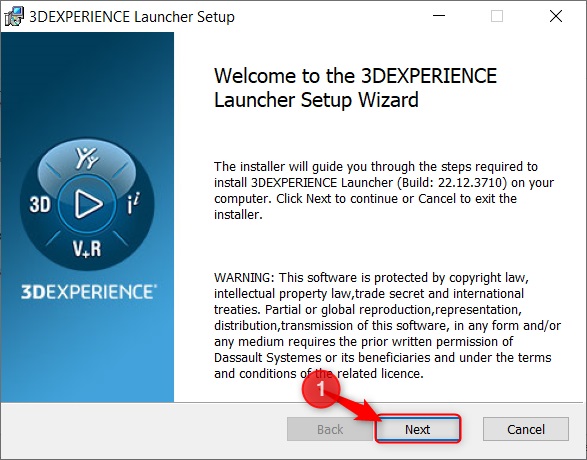 3DEXPERIENCE Launcher Kurulumu