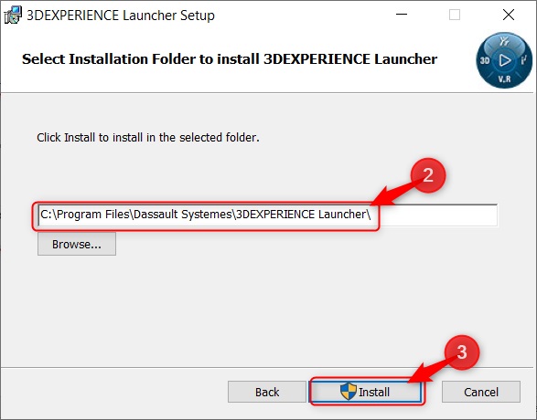 3DEXPERIENCE Launcher Kurulumu