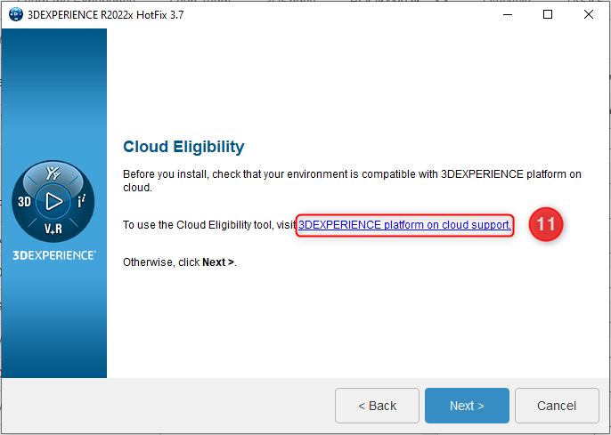 Cloud Eligibility Tool