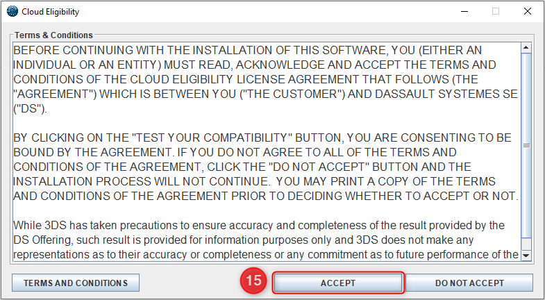 Cloud Eligibility - Şartlar ve Koşullar