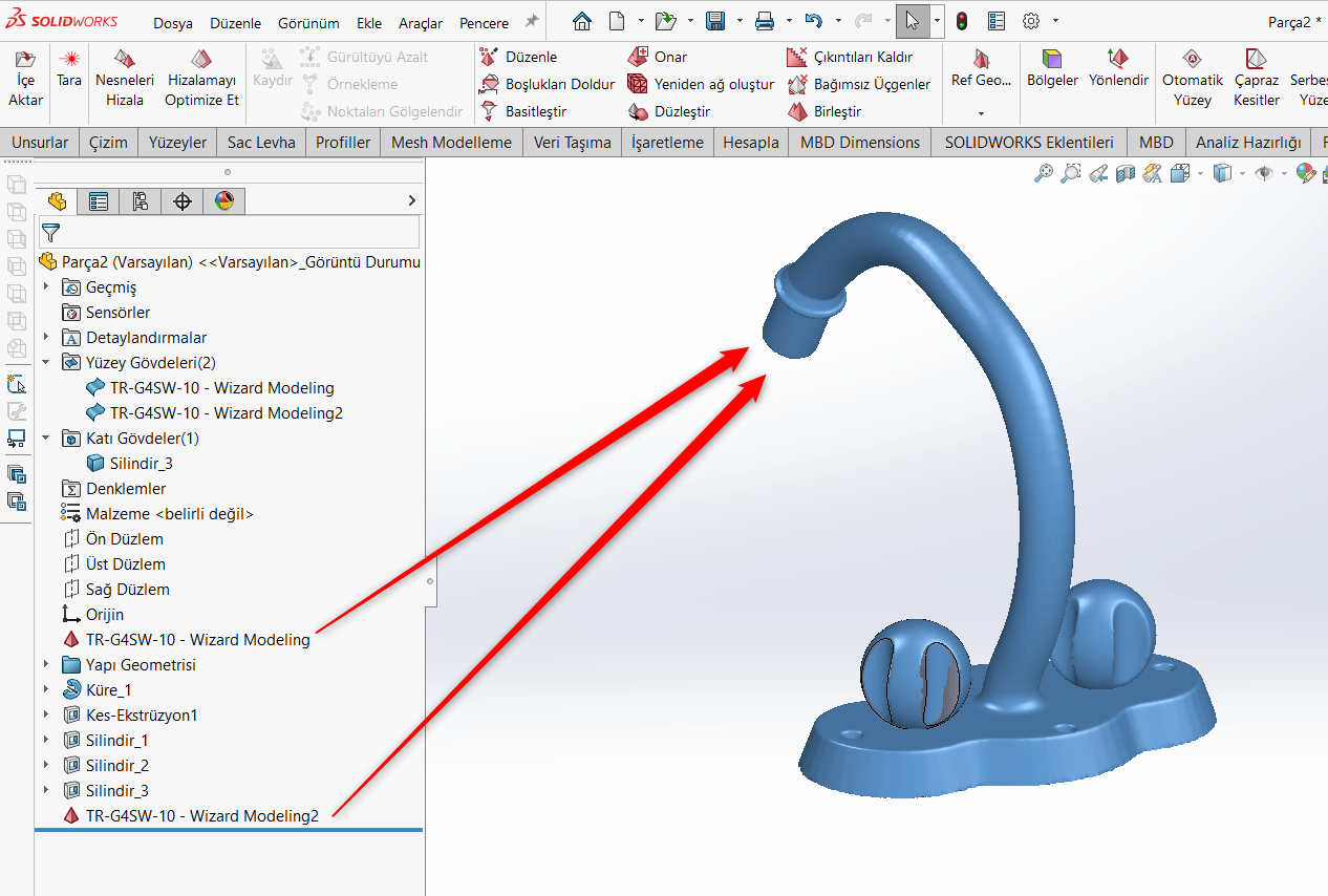 Tarama Modellerinin Üst Üste Gelecek Şekilde Optimize Edilmesi