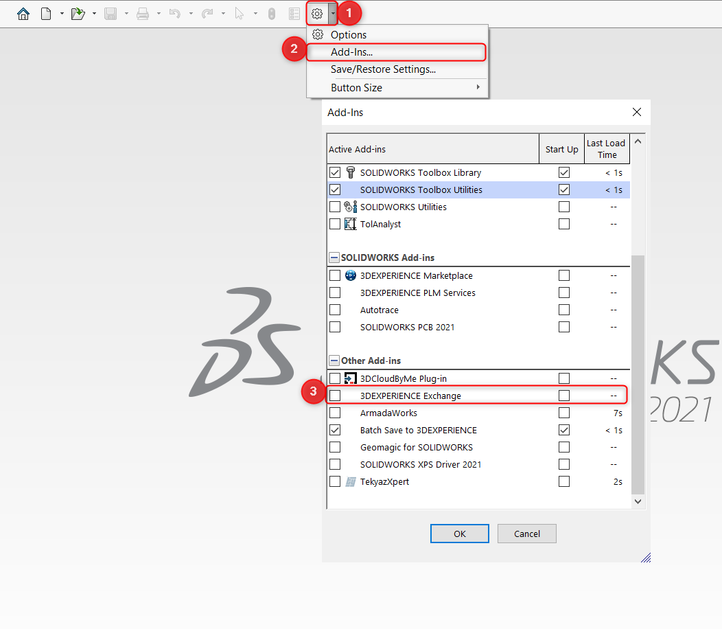 3DEXPERIENCE Exchange Eklentisi