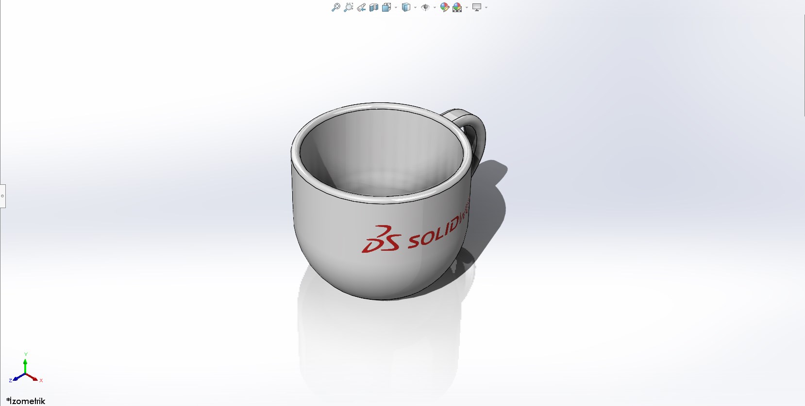 SOLIDWORKS Varsayılan Arka Plan