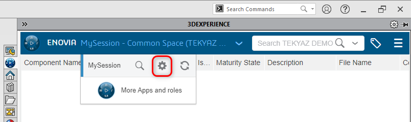 Collaborative Designer for SOLIDWORKS - MySession Preferences