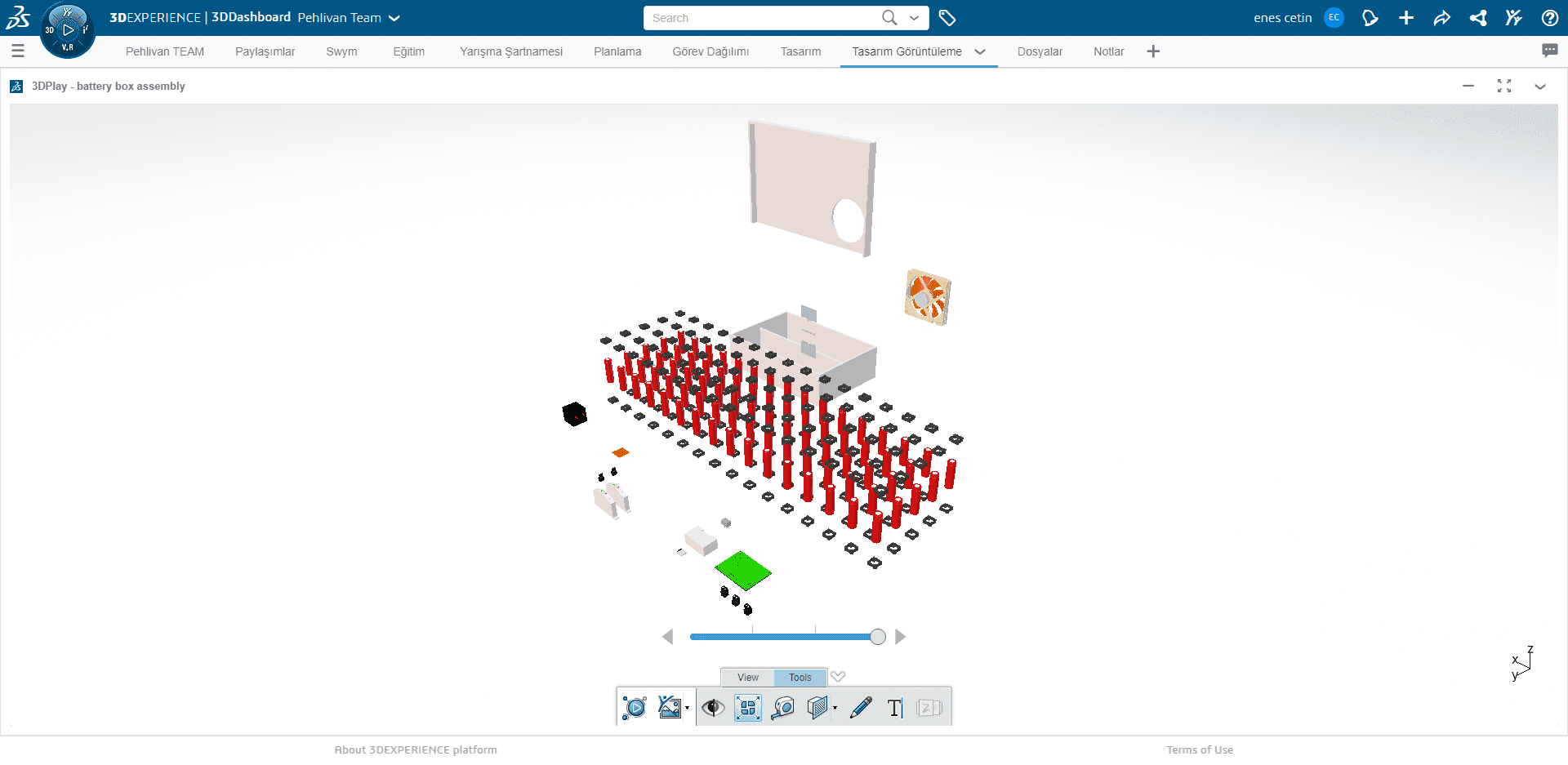 3DPlay Uygulaması ve Montaj Patlatma