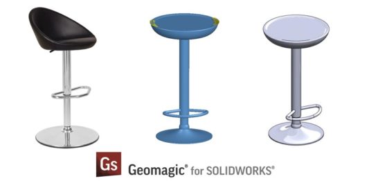 Geomagic for SOLIDWORKS ile Tabure Tasarımı