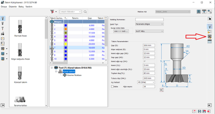 SolidCAM Yeni ToolKit Takım Yönü Belirleme - TEKYAZ Blog
