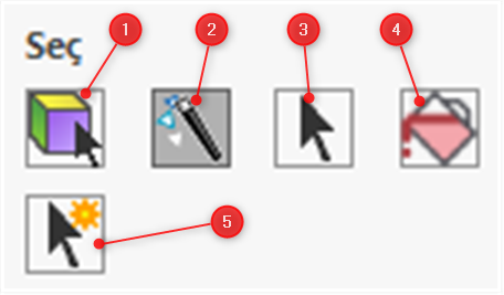 Referans Düzlemi Çıkar Seçenekleri