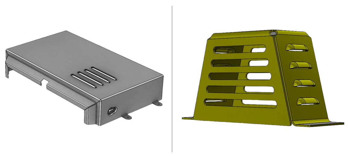 Forming Tools Kütüphanesi ile Oluşturulan Modeller