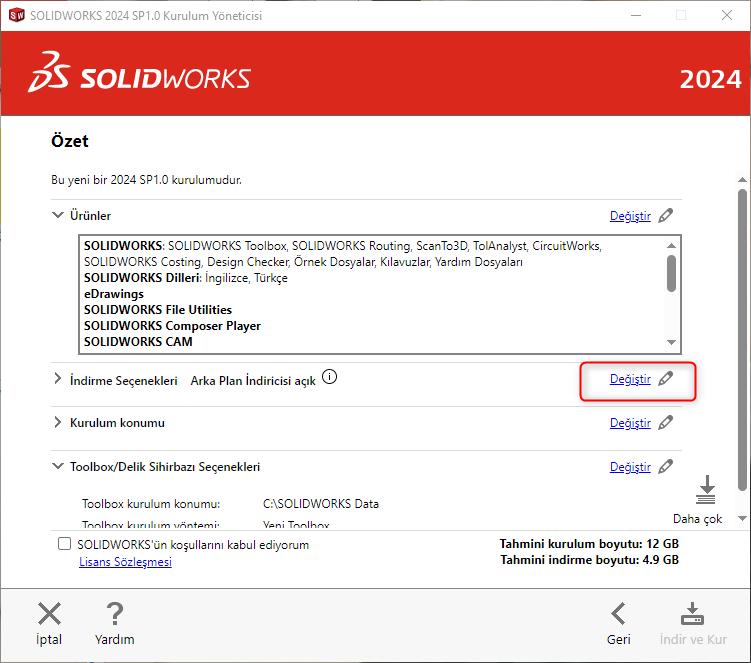 2024 SOLIDWORKS Kurulumu TEKYAZ Blog