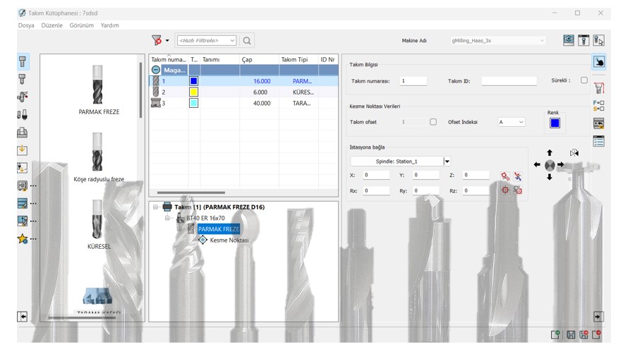 SolidCAM Toolkit-Takım Kütüphanesi - TEKYAZ Blog