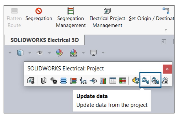 Electrical 3D Verileri Güncelleme ve Değiştirme