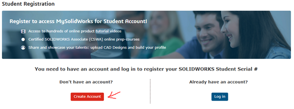 MySolidWorks Hesap Oluşturma