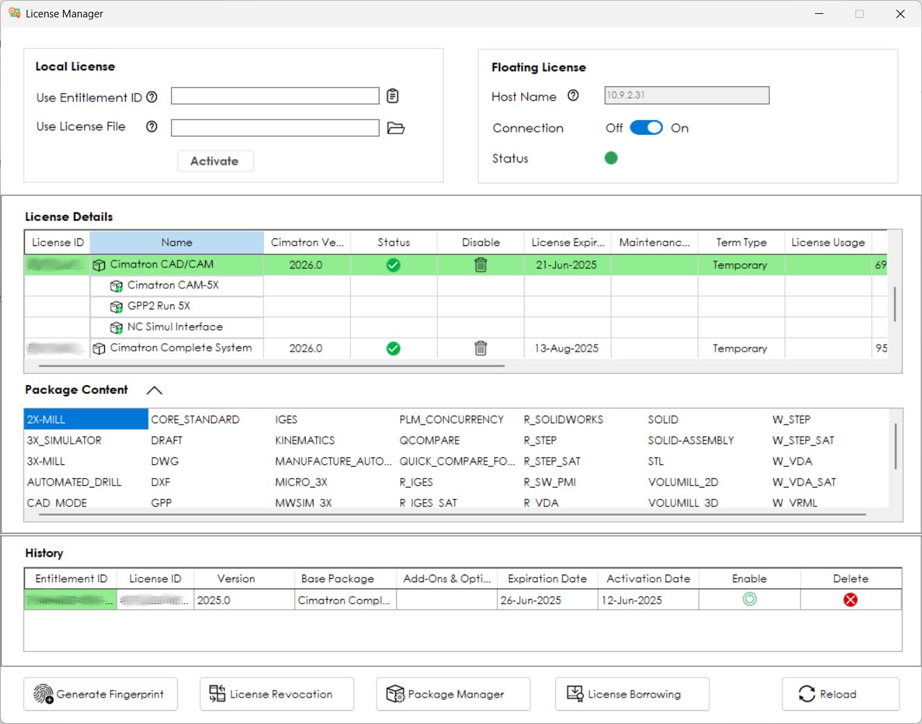 Cimatron’un Yeni Lisanslama Sistemindeki büyük geliştirmeler