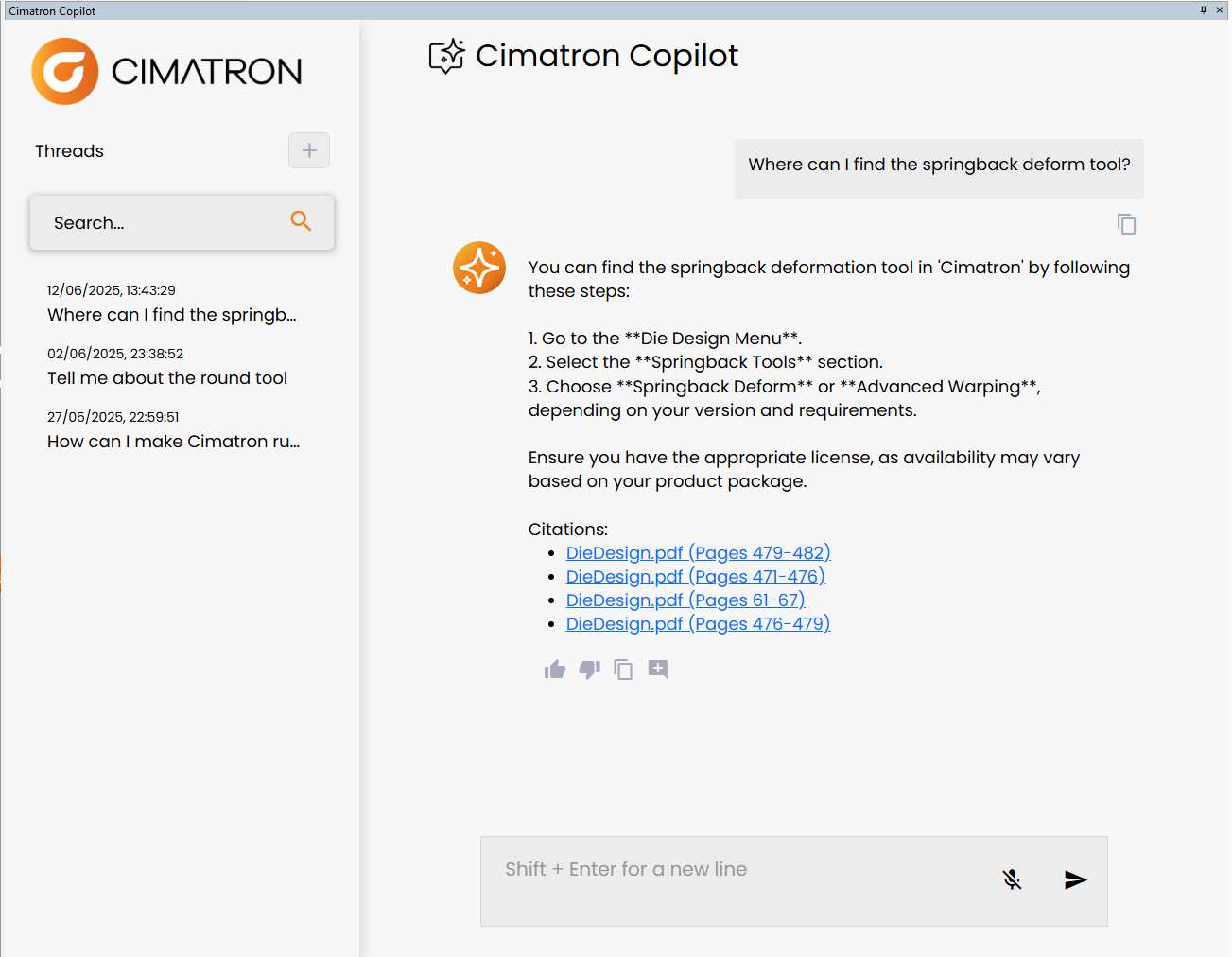 Yapay zeka dijital asistanı Cimatron'a geliyor