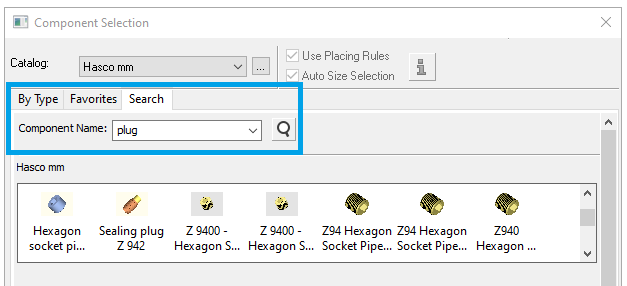Applicative Add – Arama ve Sık Kullanılanlar (Search & Favorites)