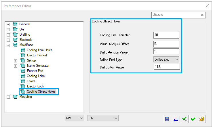 Yeni Soğutma objesi tercihleri