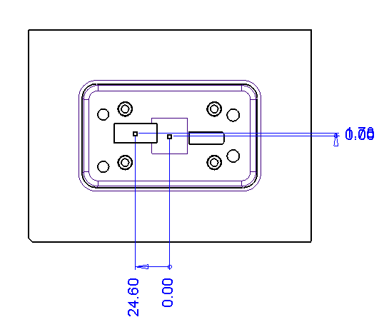 Elektrot çizimleri için ordinat boyutlar (Ordinate dimensions for Electrode drawings)