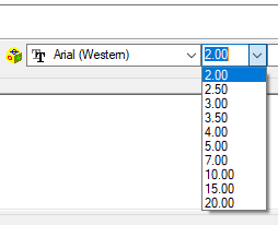 Metin boyutları için yeni tercihler (New preference for Text sizes)
