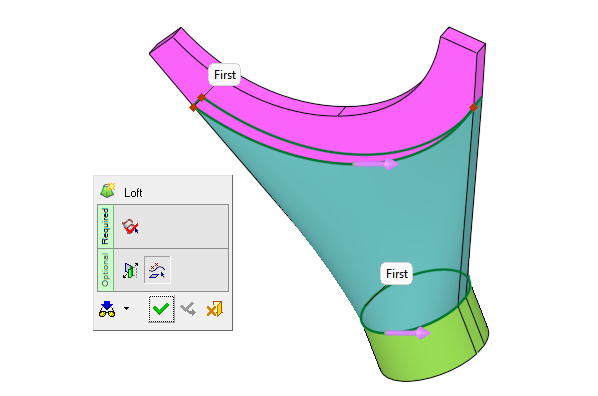 Loft burulma kontrolü (Loft twist control)