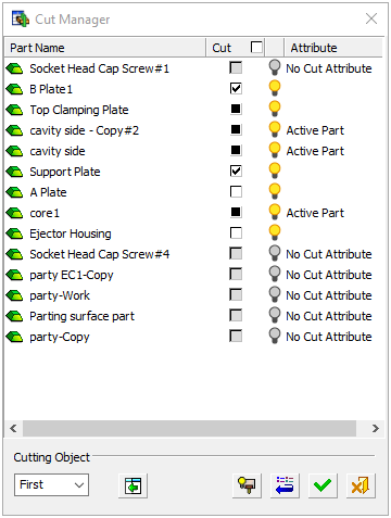İyileştirilmiş Cut Manager yanıt süresi