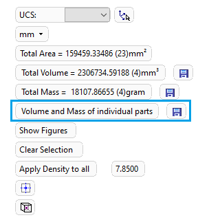 Parça Hacmi ve Kütle iyileştirmeleri